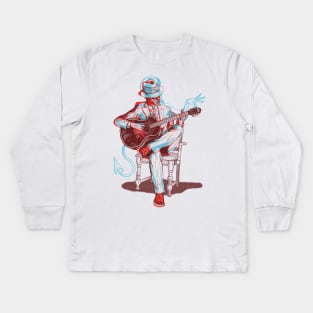 ROBERT JOHNSON Kids Long Sleeve T-Shirt